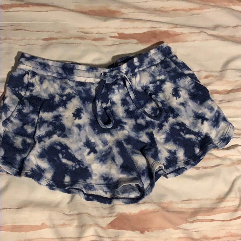 Tie dye soft shorts
